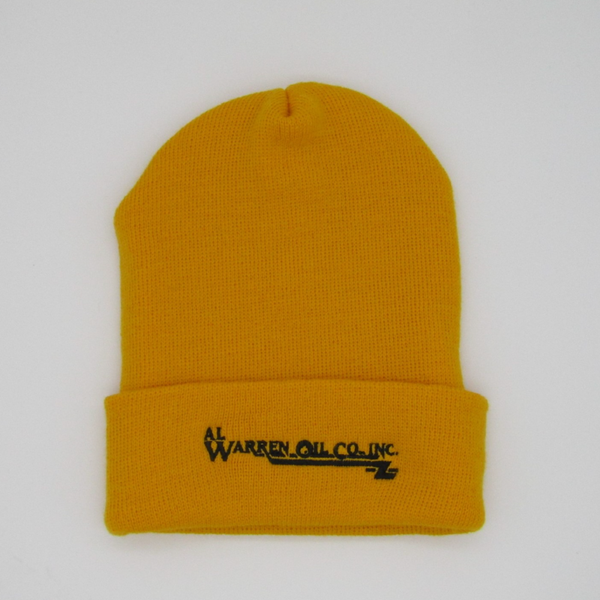 Yellow Beanie Winter Hats - Al Warren Oil